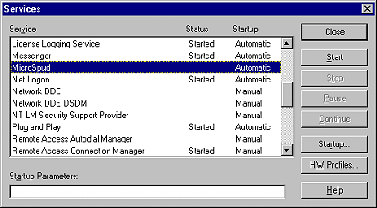 Verify service was added